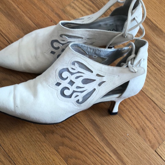 Via Spiga Suede Heels - Picture 2 of 4